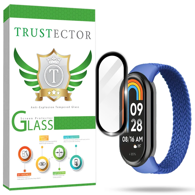محافظ صفحه نمایش تراستکتور مدل PMMT20 مناسب برای ساعت هوشمند شیائومی Mi Band 8