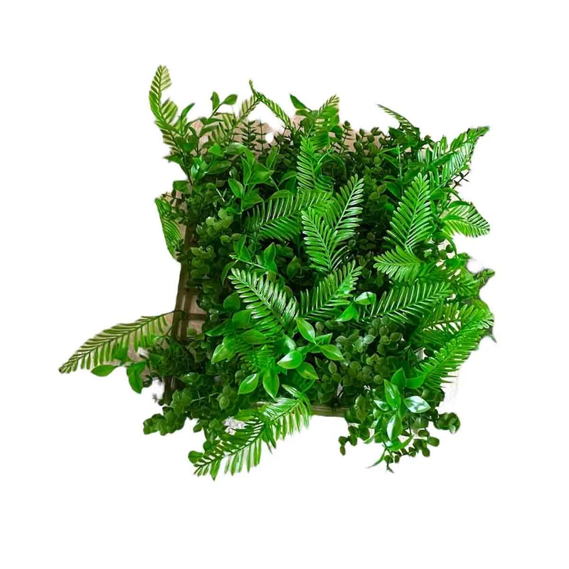 عکس شماره 5 : چمن مصنوعی آکواریوم مدل پرتراکم طرح برگ هاوایی سایز 25x25 سانتی متر