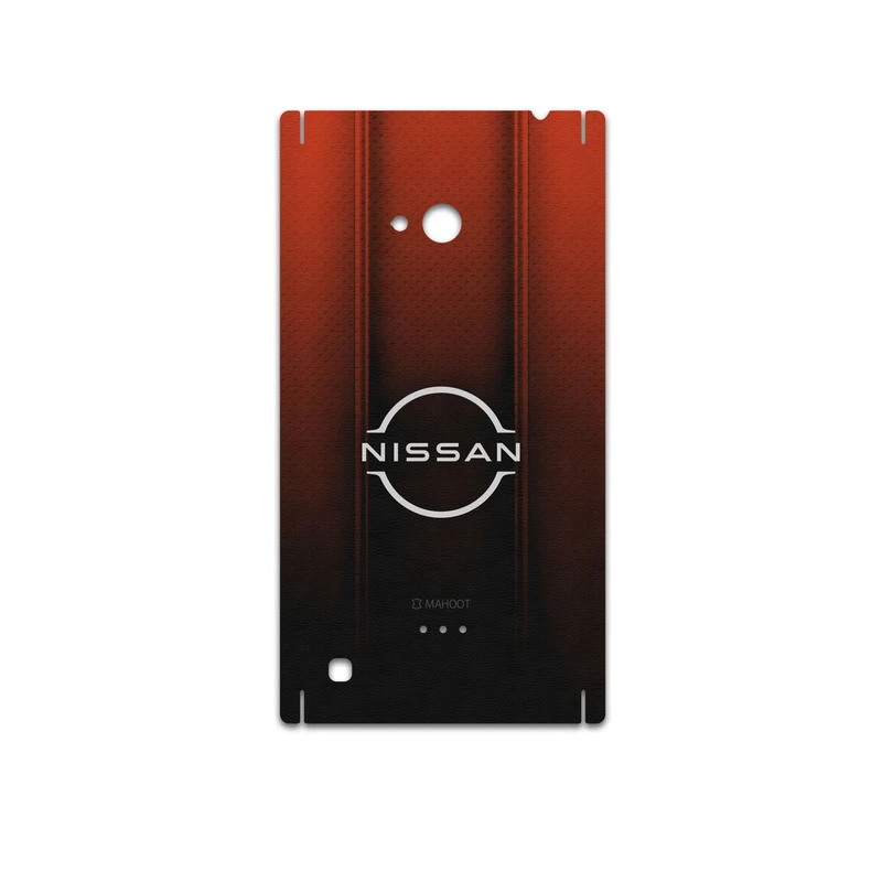 برچسب پوششی ماهوت مدل Nissan-Logo مناسب برای گوشی موبایل نوکیا Lumia 720