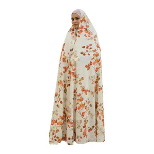 چادر نماز حجاب فاطمی مدل شاخه سوپر سافت گیاهی کد NAR 5029 