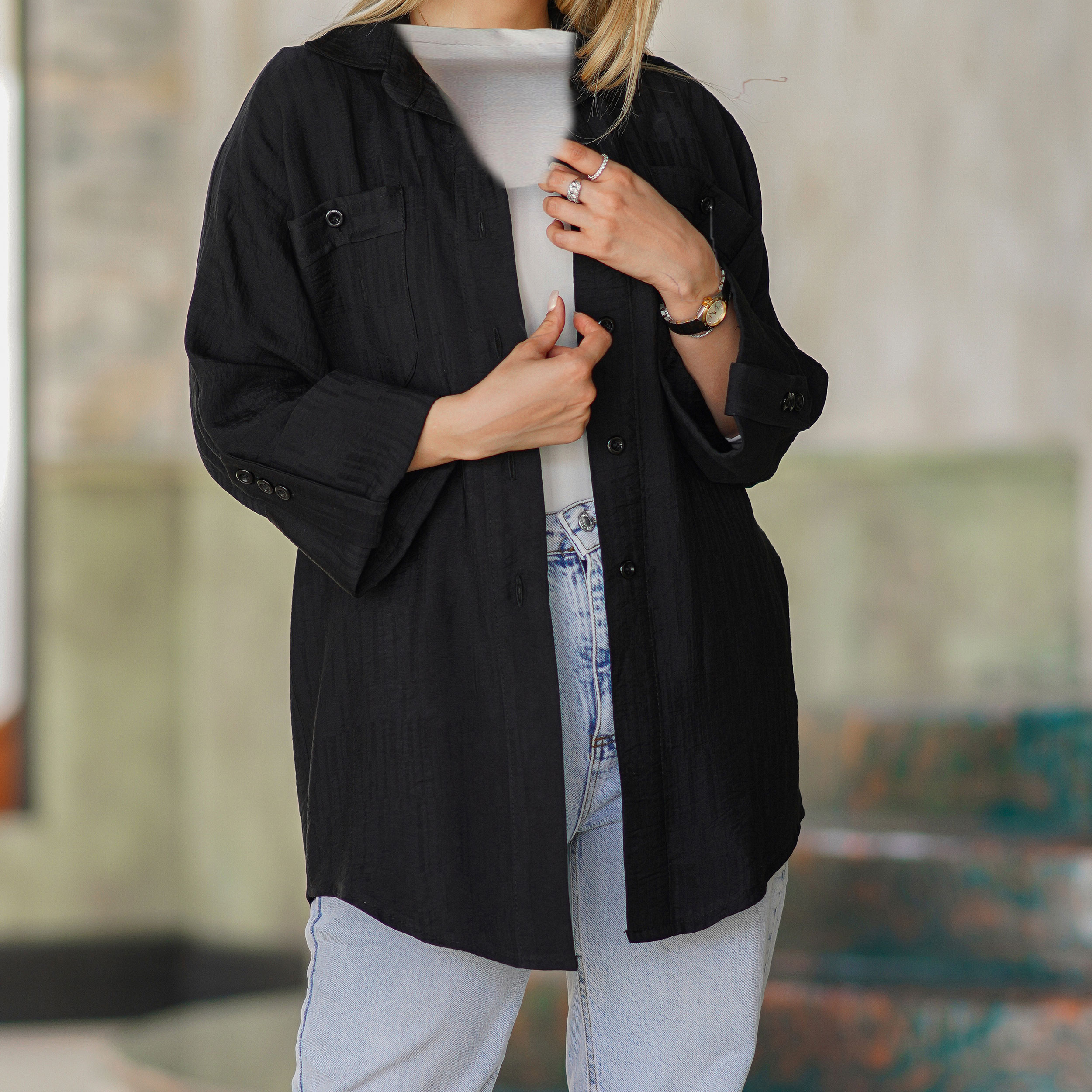 مانتو زنانه السانا مدل رایکا کد 153201