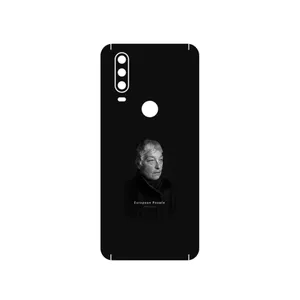 MAHOOT Portrait of a European Woman Cover Sticker for Motorola One Action