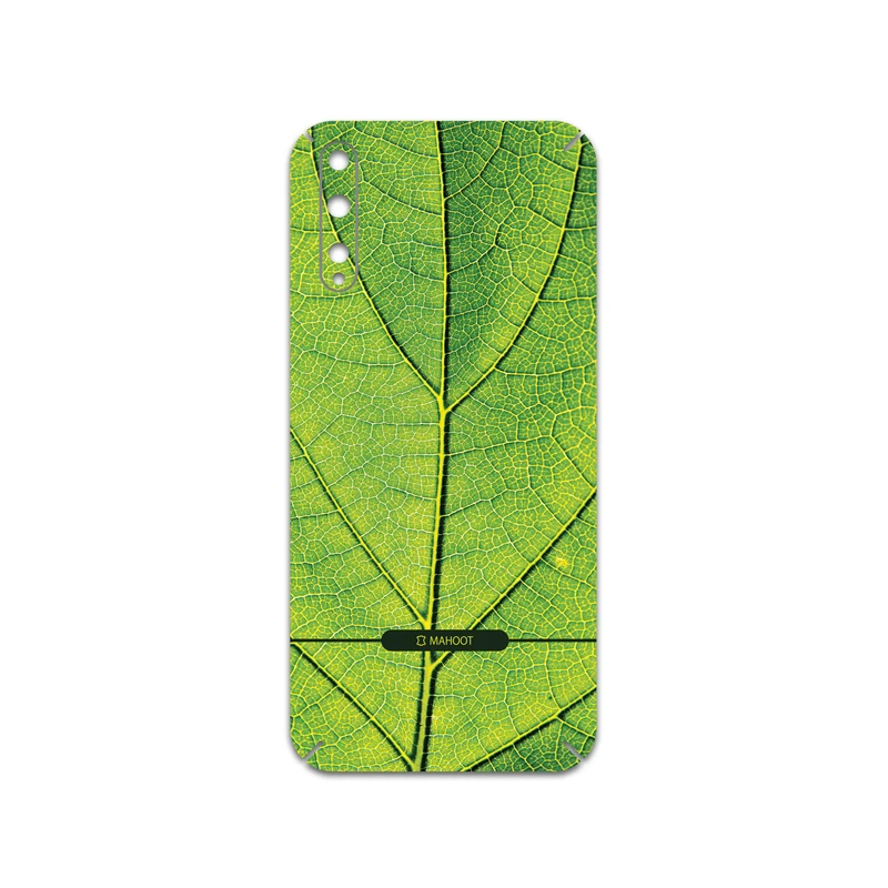 برچسب پوششی ماهوت مدل Leaf-Texture مناسب برای گوشی موبایل هوآوی Y8p