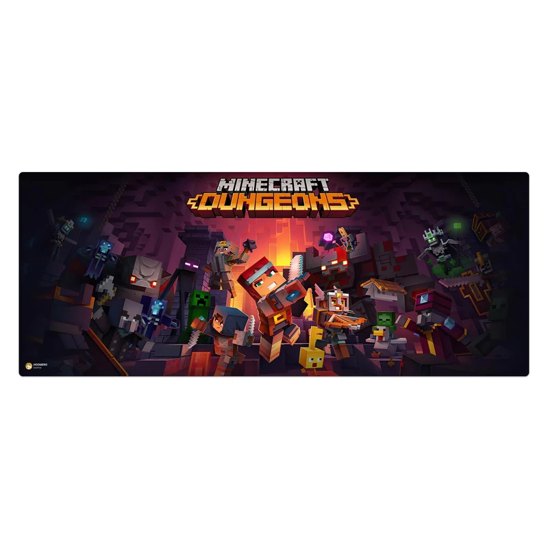 ماوس پد هومرو مدل HX207 طرح Minecraft ماینکرفت سایز 40x100 سانتی‌متر
