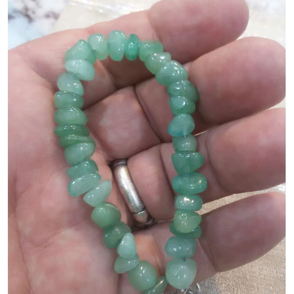 عکس شماره 3 : دستبند مدل سنگ طبیعی آونتورین