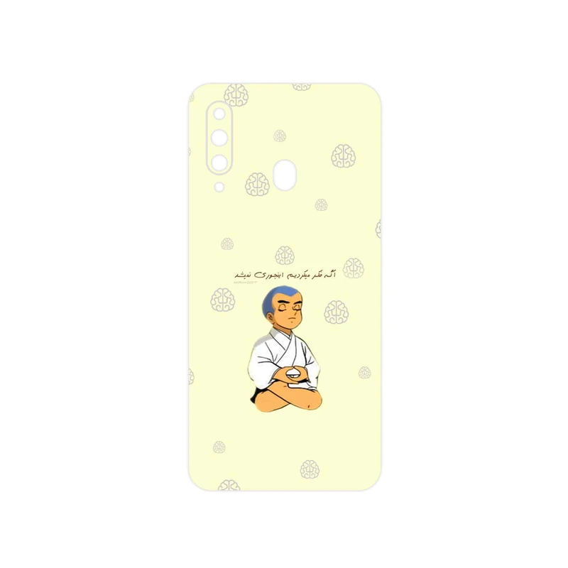 برچسب پوششی ماهوت مدل Ikkyu-san مناسب برای گوشی موبایل سامسونگ Galaxy A60