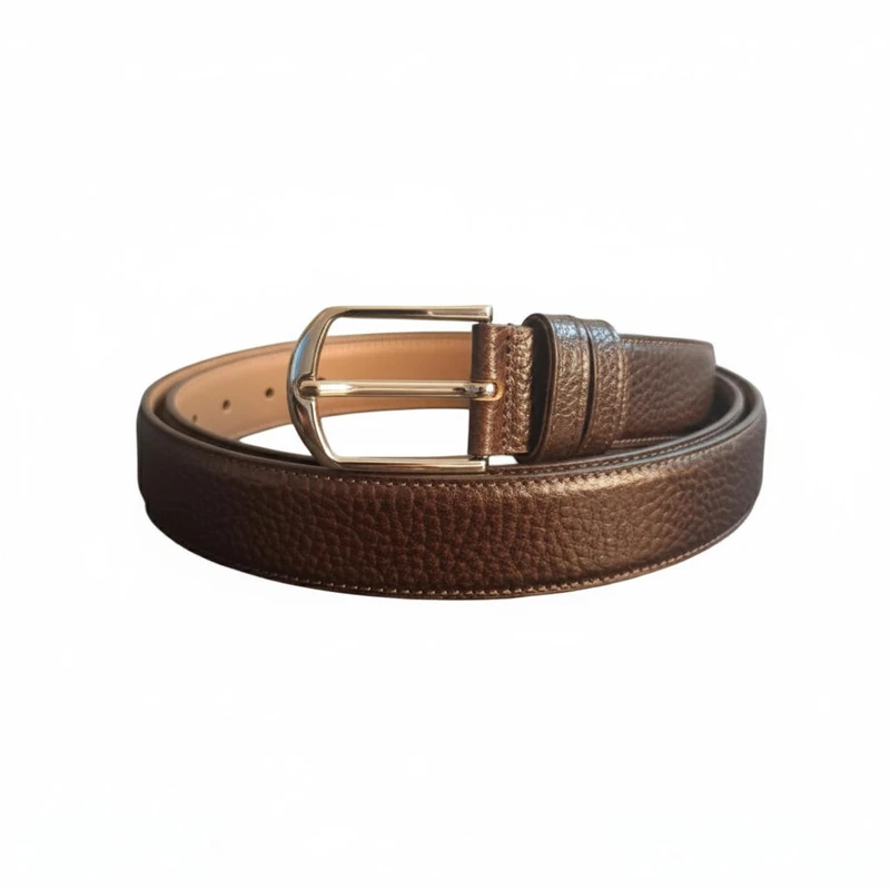 کمربند مردانه مدل آرمان چرم طبیعی فلوتر