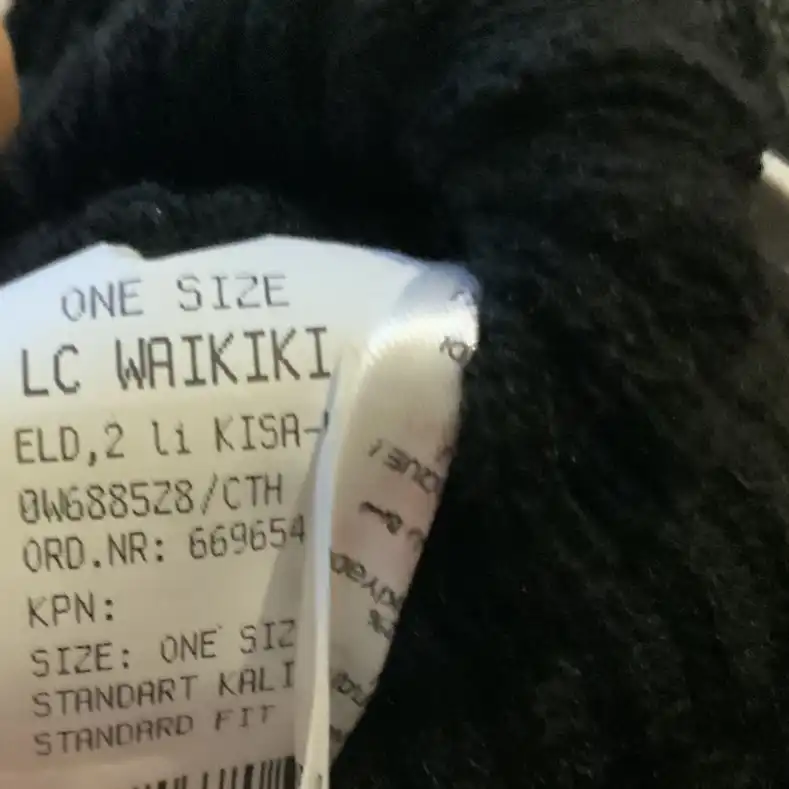 دستکش بافتنی ال سی وایکیکی مدل انتی باکتریال کشی بسته 2 عددی