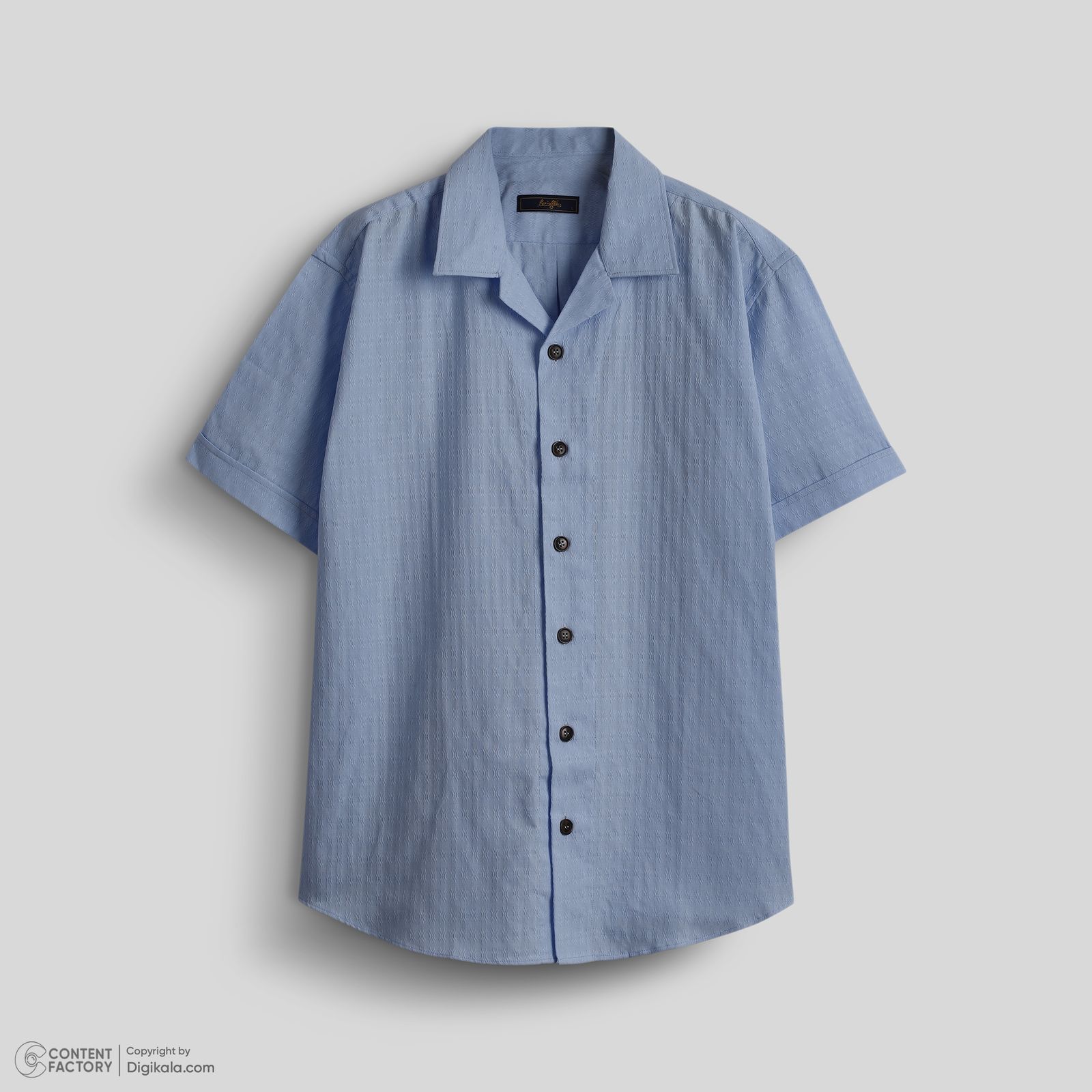پیراهن آستین کوتاه یقه برگردان مردانه فریولی مدل 111210402 -  - 2