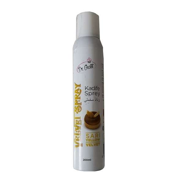 اسپری پودر مخمل زرد دکتر گوستو کد 200 وزن 200 گرم