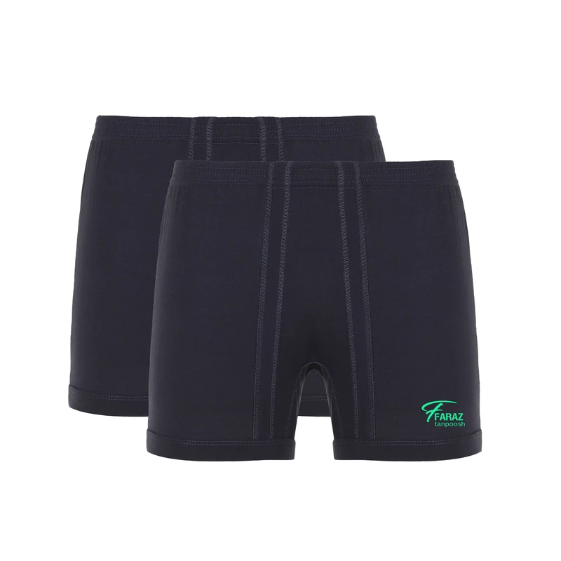 شورت مردانه مدل پادار بسته 2 عددی