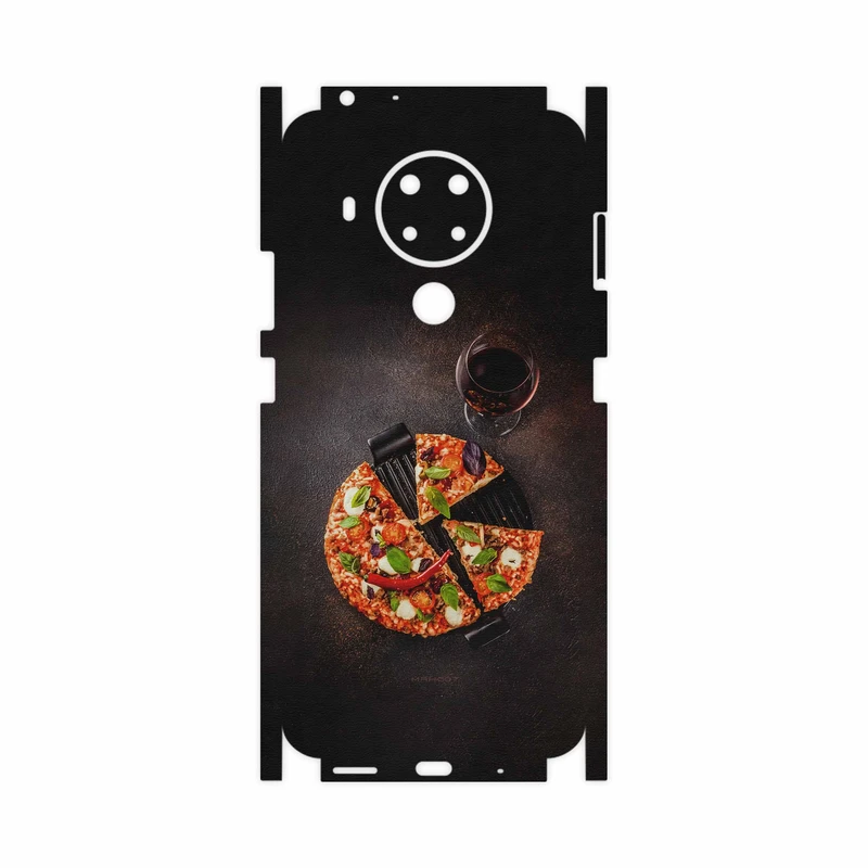 برچسب پوششی ماهوت مدل Pizza-FullSkin مناسب برای گوشی موبایل نوکیا 5.4