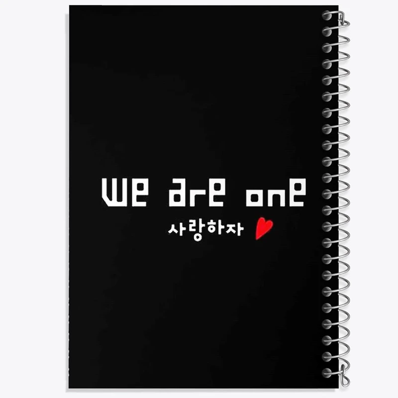 دفتر مشق 50 برگ خندالو مدل گروه اکسو EXO کد 13657