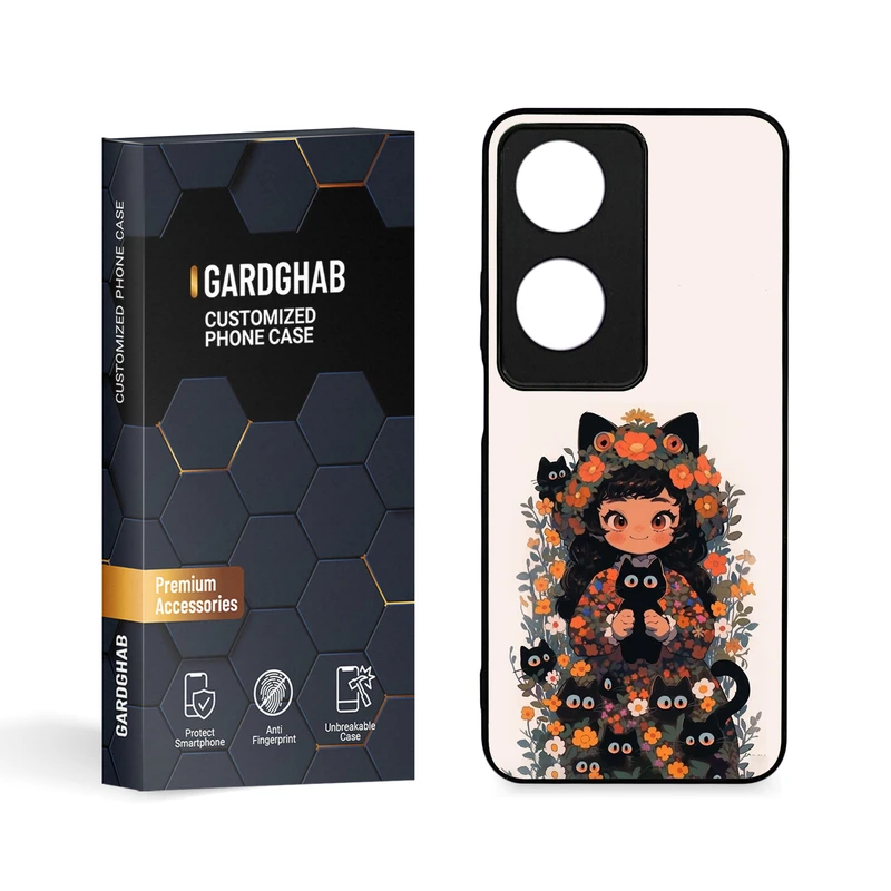 کاور گارد قاب مدل دخترانه مناسب برای گوشی موبایل آنر X7B