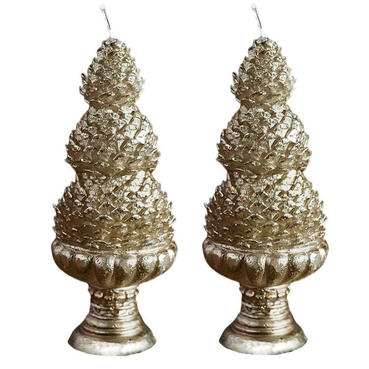 شمع انگلیش هوم مدل Winter Tree مجموعه دو عددی