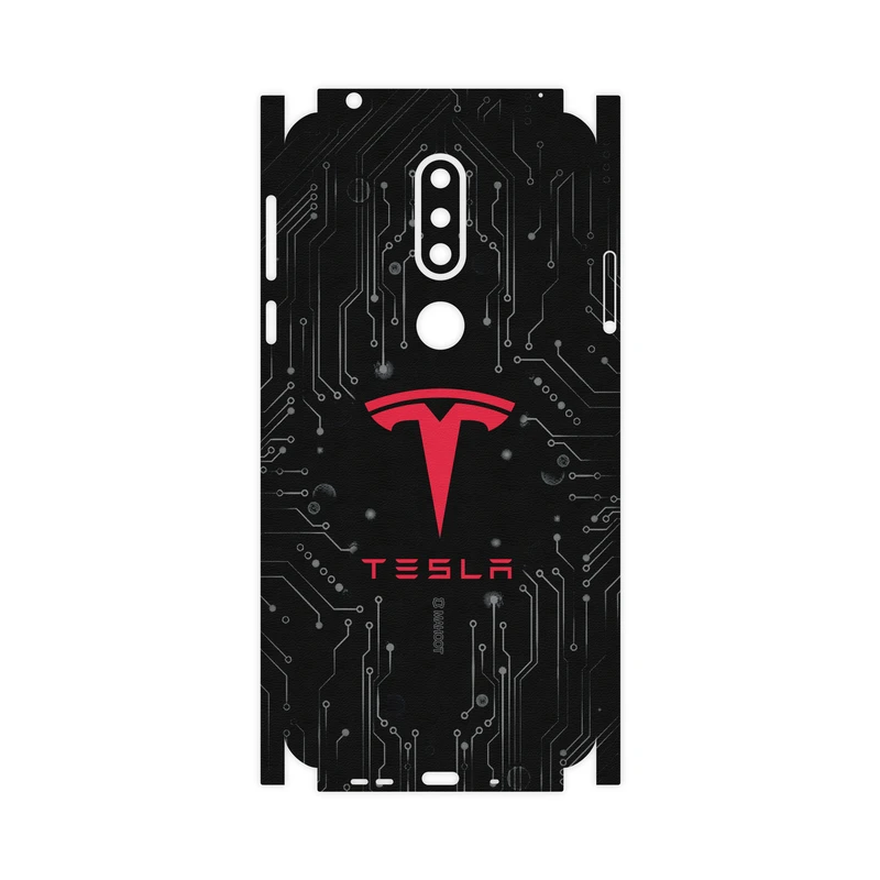 برچسب پوششی ماهوت مدل TESLA-Motors-FullSkin مناسب برای گوشی موبایل نوکیا 7.1