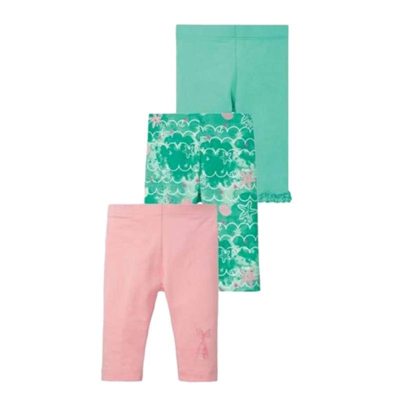 شلوارک دخترانه لوپیلو مدل گل دار مجموعه 3 عددی