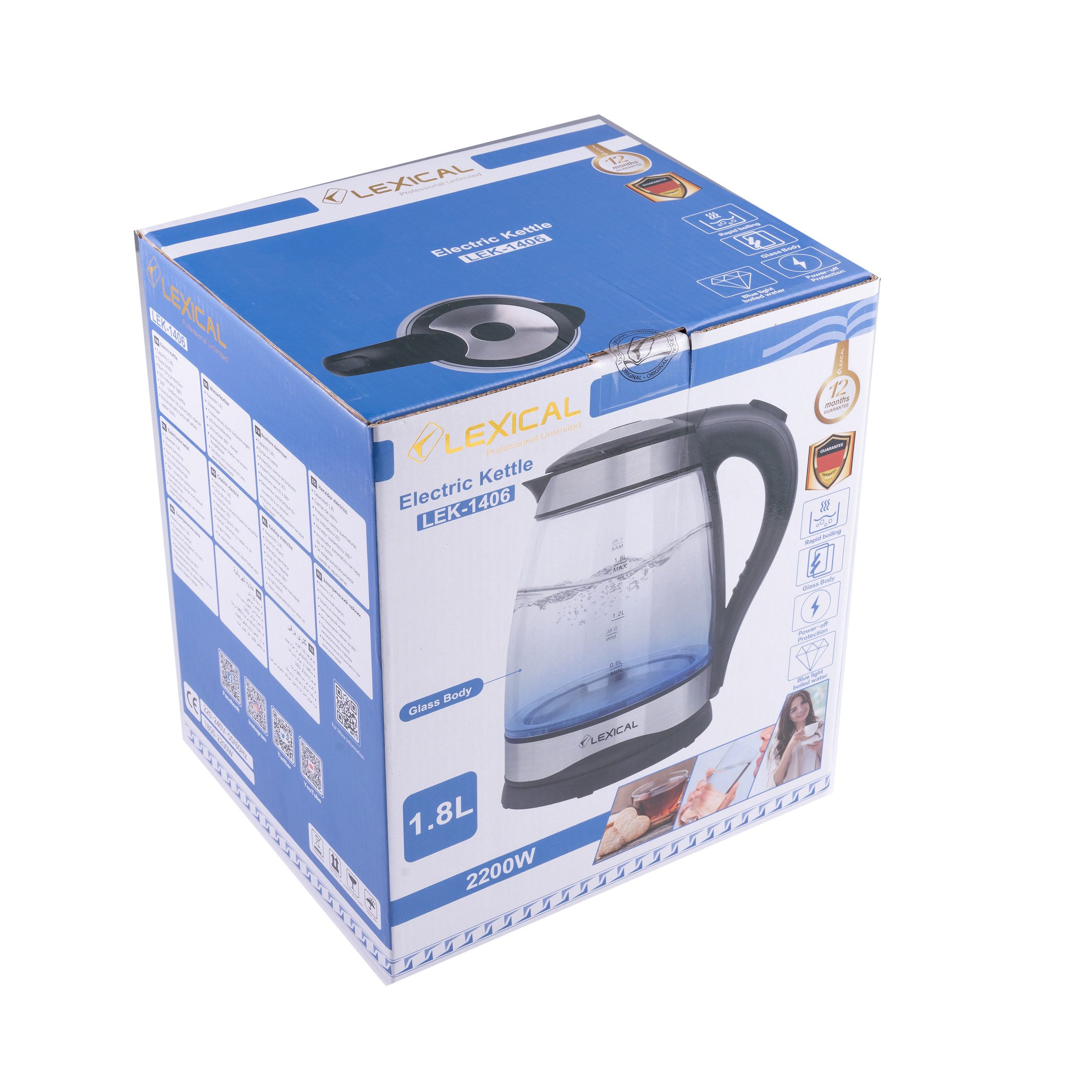 کتری برقی لکسیکال مدل LEK-1406