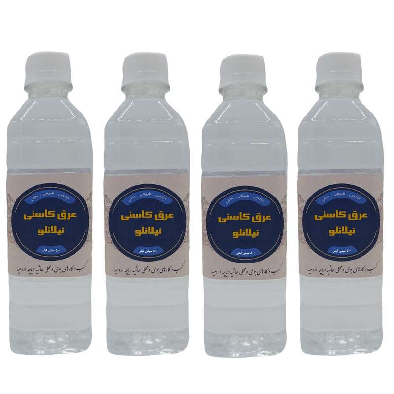 عرق کاسنی محلی ئیلانلو - 500 میلی لیتر بسته 4 عددی