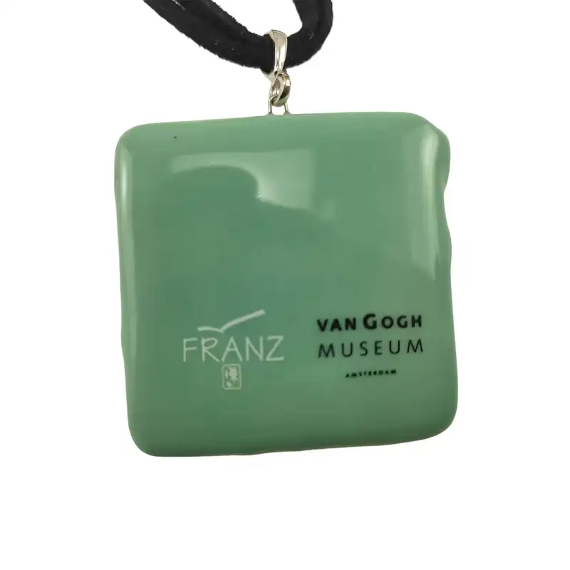 گردنبند زنانه فرانز مدل ونگوگ آفتاب گردان کد FJ00248