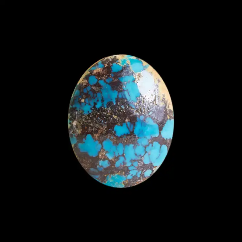 سنگ فیروزه مدل نیشابوری شجری کد AJ7