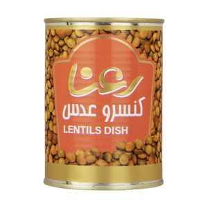 کنسرو عدس رعنا - 400 گرم 