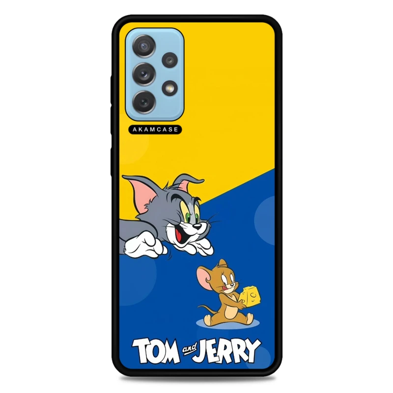 کاور آکام مدل AMC-WSGA72-TOM & JERRY15 مناسب برای گوشی موبایل سامسونگ Galaxy A72