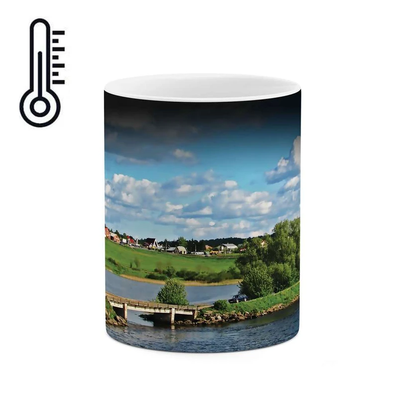 ماگ حرارتی کاکتی مدل منظره کد mgh10153