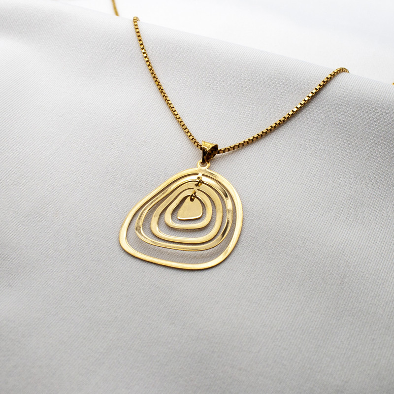 آویز گردنبند طلا 18 عیار زنانه سهی مدل SP10