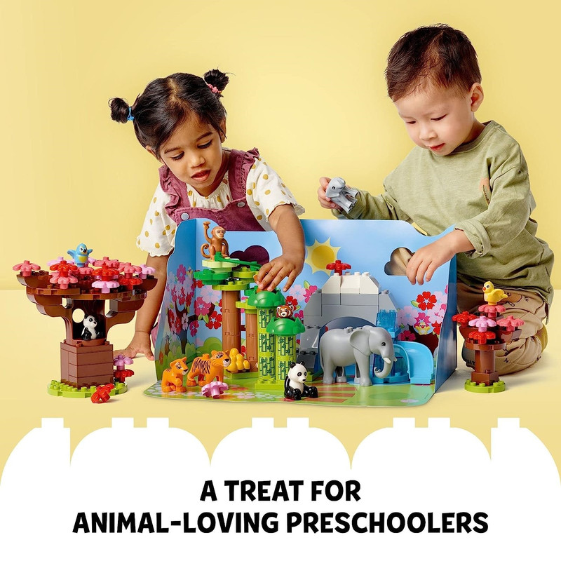 لگو سری داپلو مدل Wild Animals of Asia کد 10974