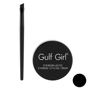 سایه ابرو گالف گرل مدل Anna Walter شماره 03 رنگ مشکی به همراه براش آرایشی