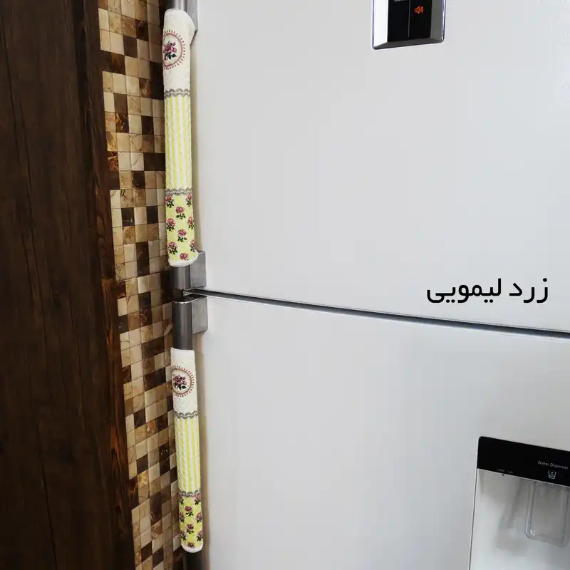 دستگیره یخچال نیازشاپ مدل فانتزی کد NP1200 بسته 2 عددی