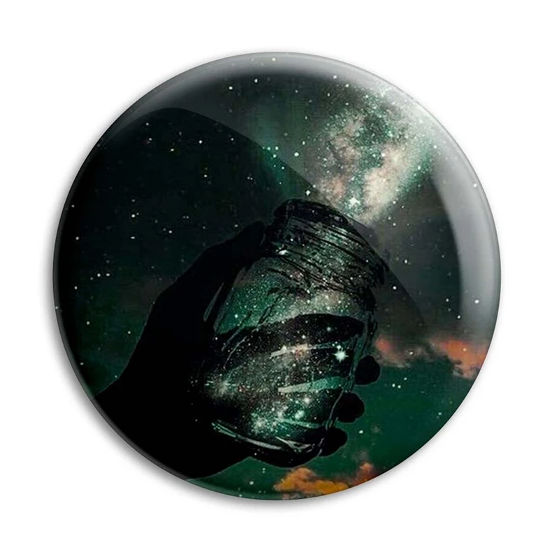 مگنت پرمانه طرح ستاره و کهکشان کد pmag.25709
