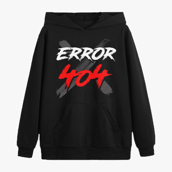 هودی مردانه مدل 404، error 404 کد g055