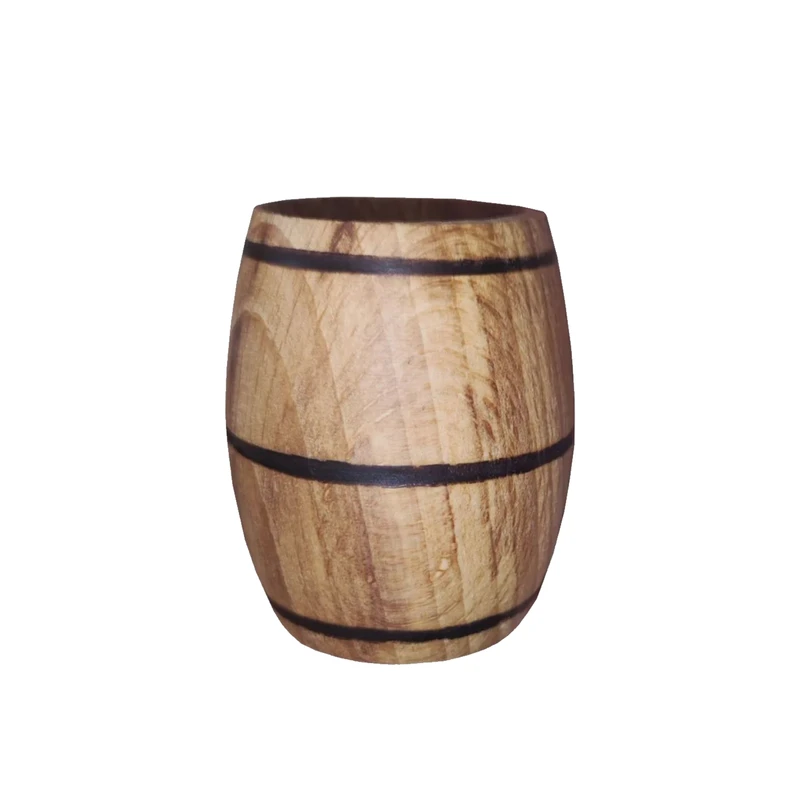 فنجان مدل بانبی چوبی