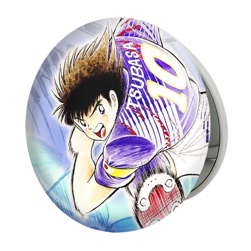 آینه جیبی خندالو طرح سوباسا فوتبالیست ها مدل تاشو کد 37077