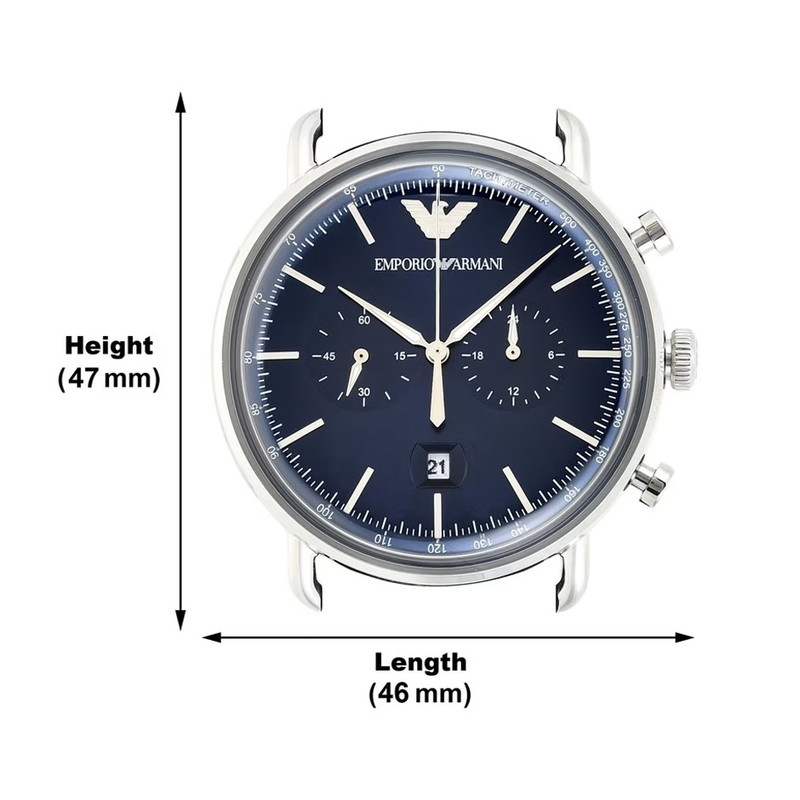 ساعت مچی عقربه‌ای مردانه امپریو آرمانی مدل AR11105