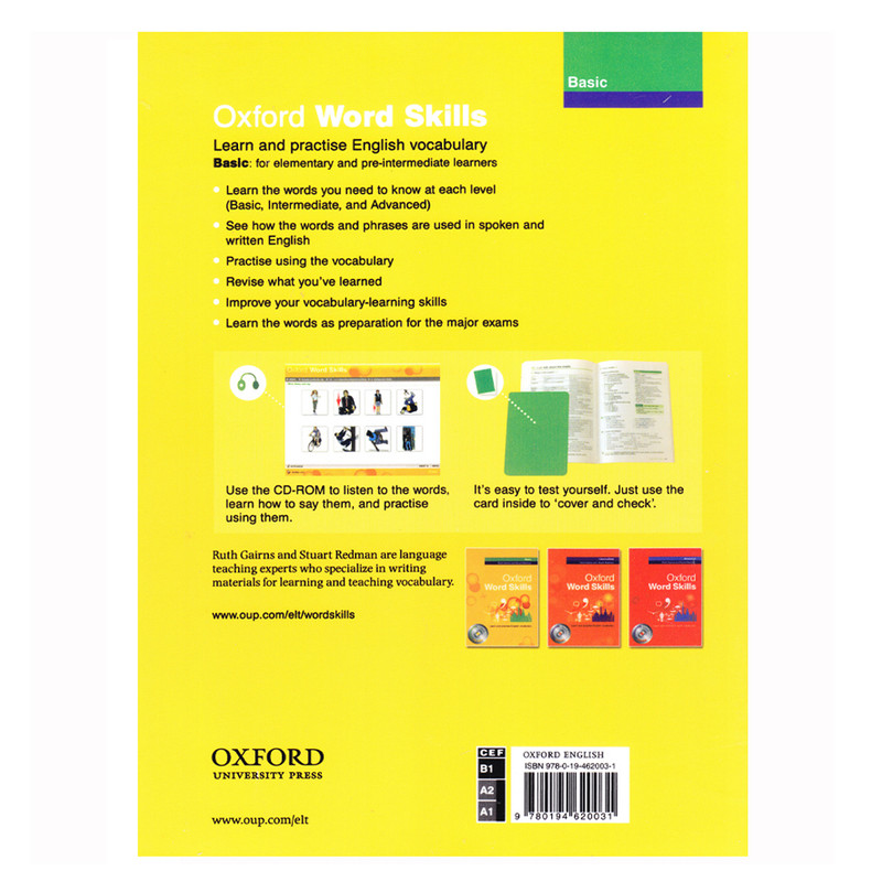 کتاب Oxford Word Skills Basic اثر Ruth Gairns And Stuart Redman انتشارات الوندپویان کتاب Oxford Word Skills Basic اثر Ruth Gairns And Stuart Redman انتشارات الوندپویان