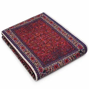 روفرشی طرح سنتی زمینه قرمز