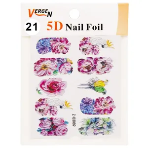 استیکر طراحی ناخن ورژن مدل GS1251