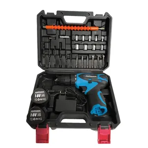 مجموعه 30 عددی پیچ گوشتی شارژی پاورمکس مدل DualBattery-18VOLT