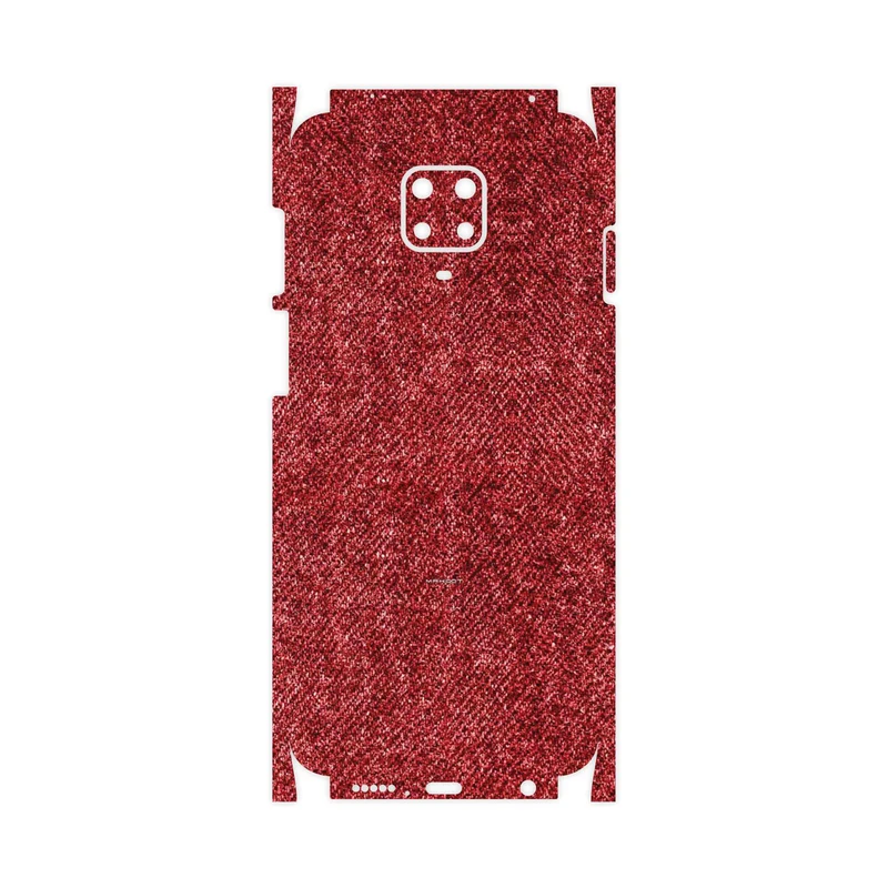 برچسب پوششی ماهوت مدل Fabric Texture 4-FullSkin مناسب برای گوشی موبایل شیائومی Redmi Note 9 Pro