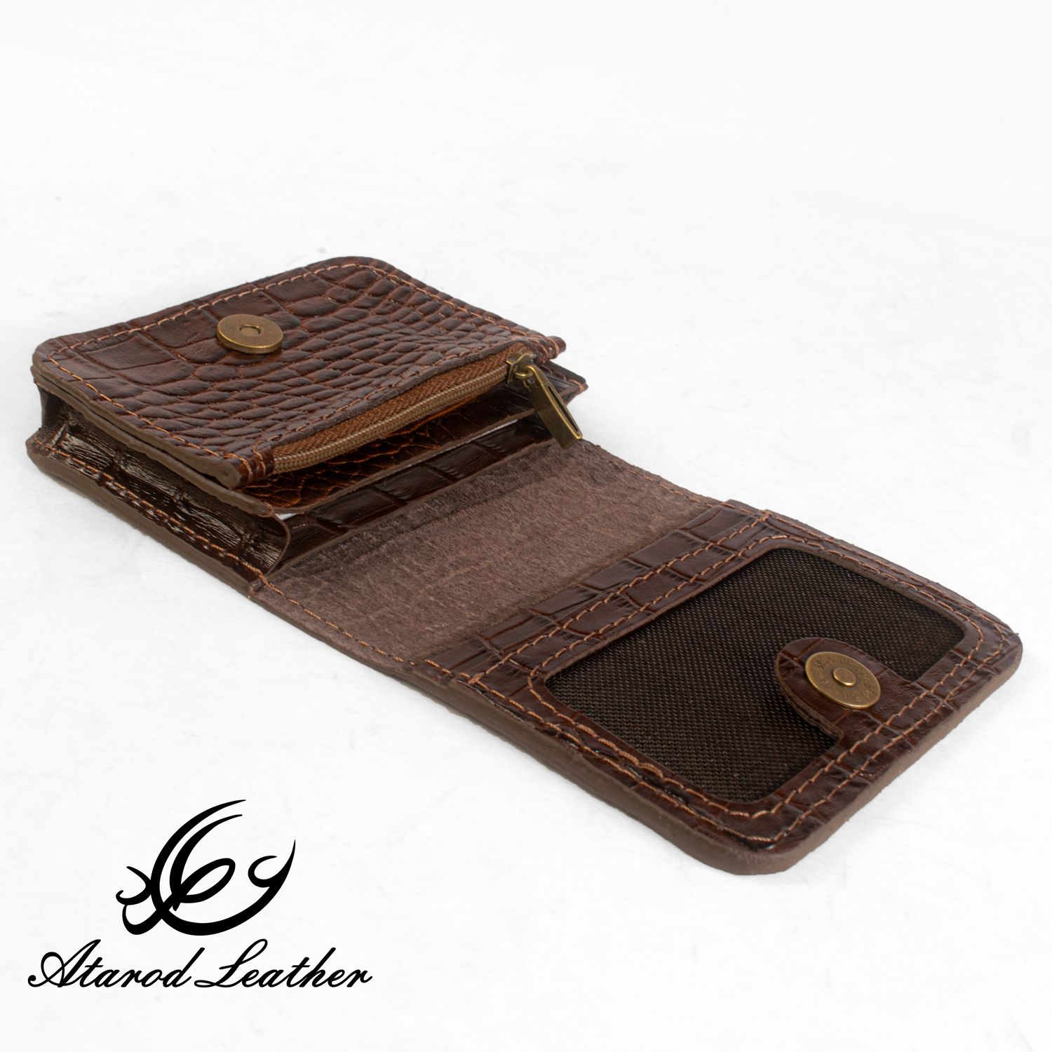 جاکارتی چرم عطارد مدل چرم طبیعی کد DPR04 -  - 3