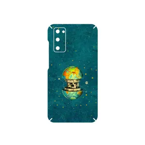 MAHOOT Collage of Earth Face Cover Sticker for Samsung Galaxy S20 FE