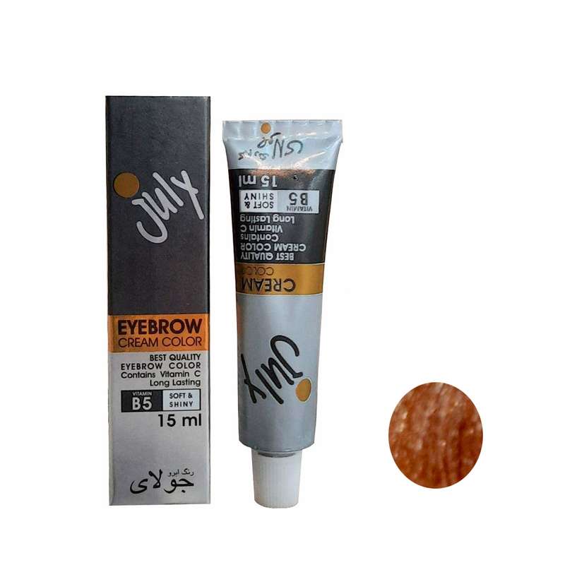 رنگ ابرو جولای شماره 7/51 حجم 15 میلی لیتر رنگ بلوند شنی رنگ ابرو جولای شماره 7/51 حجم 15 میلی لیتر رنگ بلوند شنی