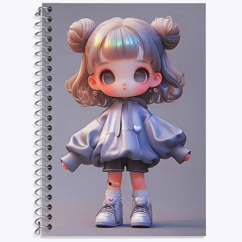 دفتر نت موسیقی 50 برگ خندالو طرح دخترانه کد N5348