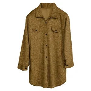 مانتو زنانه مدل روژان کد 06 رنگ خردلی