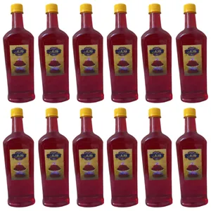 عصاره زعفران مایع ممتاز - ۸۰۰ گرم بسته ۱۲ عددی