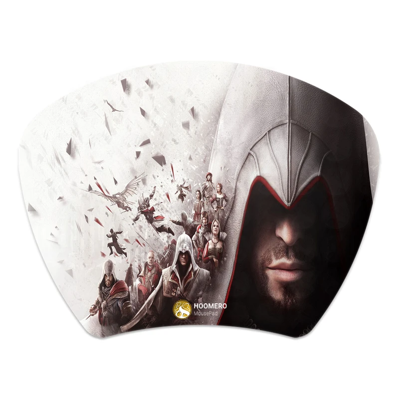 ماوس پد هومرو مدل MC325 طرح بازی اساسین کرید