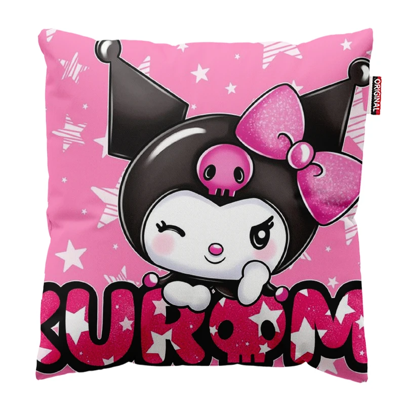 کوسن پاد آفرین مدل سانریو کرومی مای ملودی هلوکیتی کد PK301683 سایز 30*30 سانتی متر